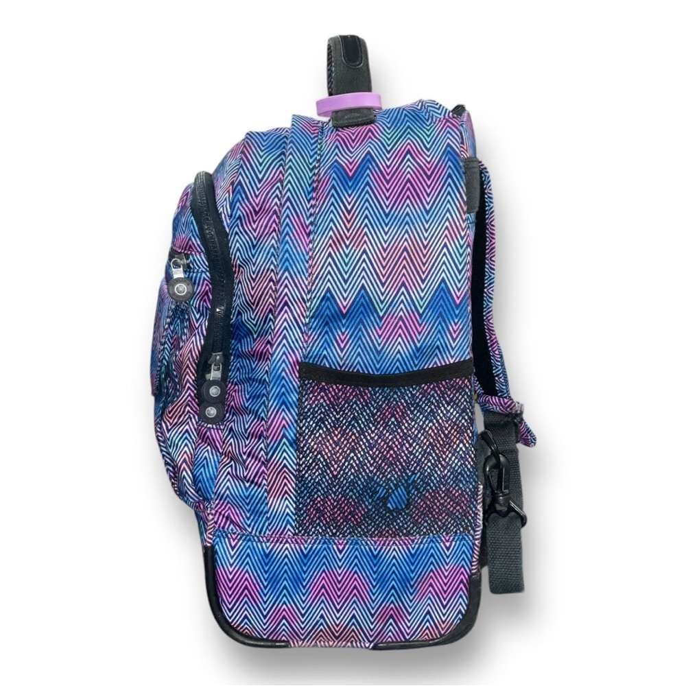 Kipling Multicolor Zigzag Backpack - image 8